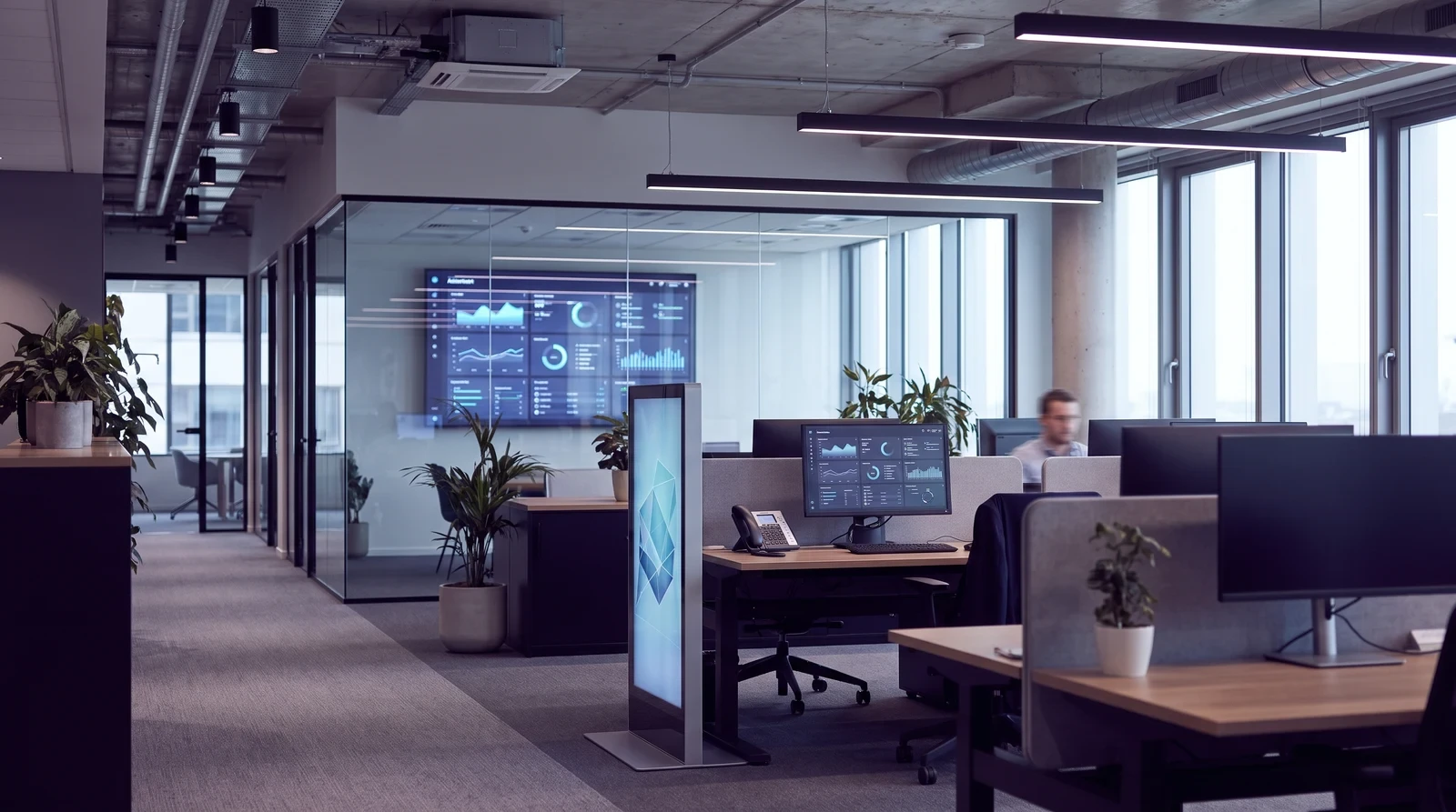 Enterprise digital signage running across multiple sites and screen types with Fugo