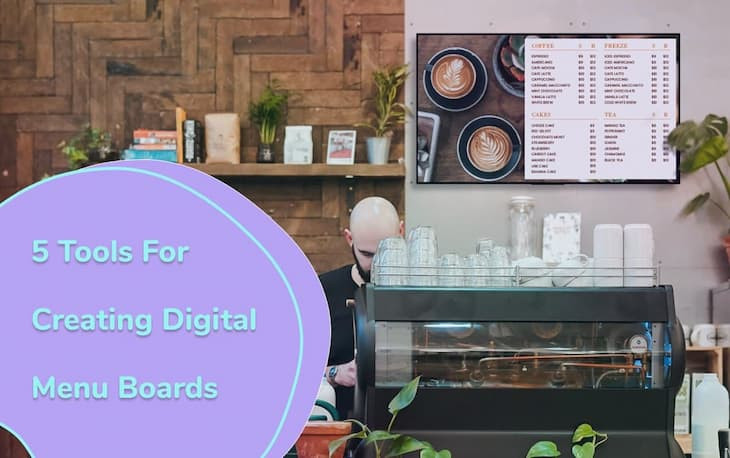 5 Tools For Creating Digital Menu Boards