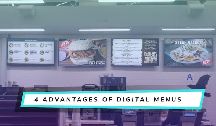 4 Advantages of Digital Menu Boards Over Static Menu Boards