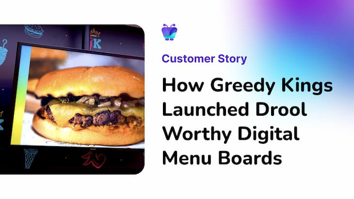 How Greedy Kings Created Drool-Worthy Digital Menu Boards With Fugo