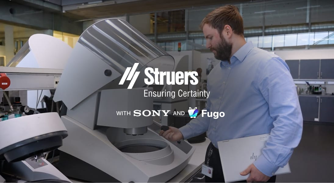 How Struers Turned Sony Screens Into Powerful Data-Tracking Displays With Fugo